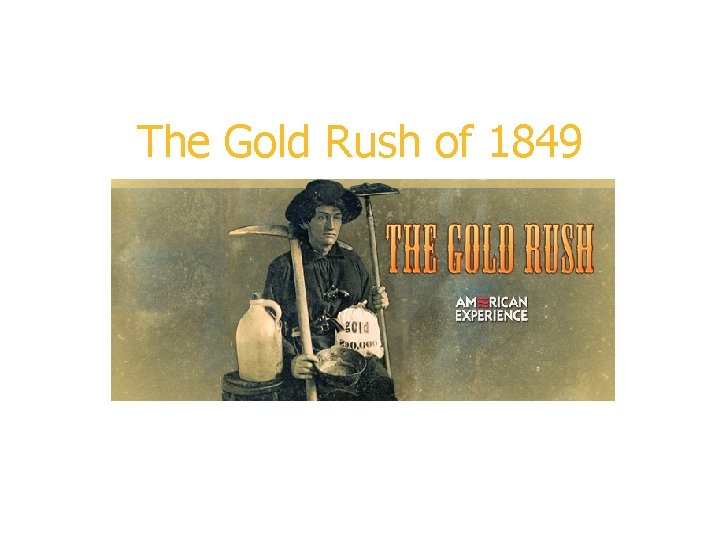 The Gold Rush of 1849 