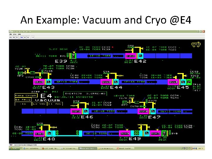 An Example: Vacuum and Cryo @E 4 An Example: Vacuum and Cryo @E 4