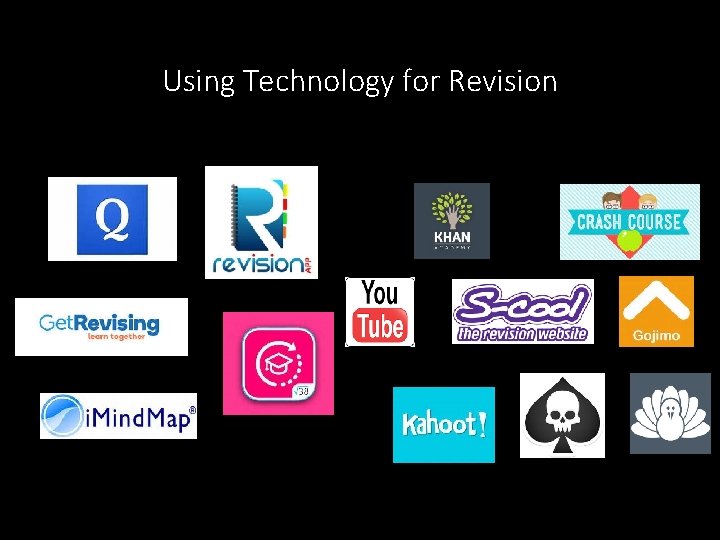 Using Technology for Revision 