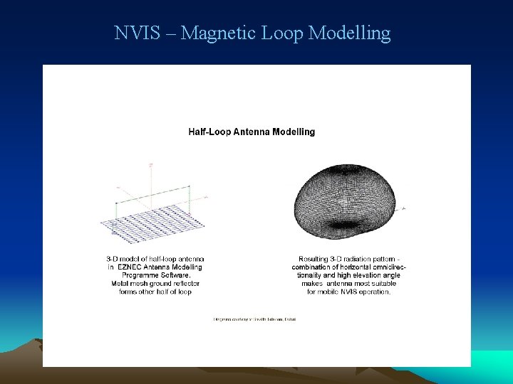 NVIS – Magnetic Loop Modelling 