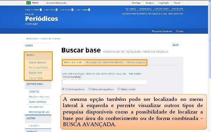 COORDENAÇÃO DE APERFEIÇOAMENTO DE PESSOAL DE NÍVEL SUPERIOR - CAPES MINISTÉRIO DA EDUCAÇÃO -