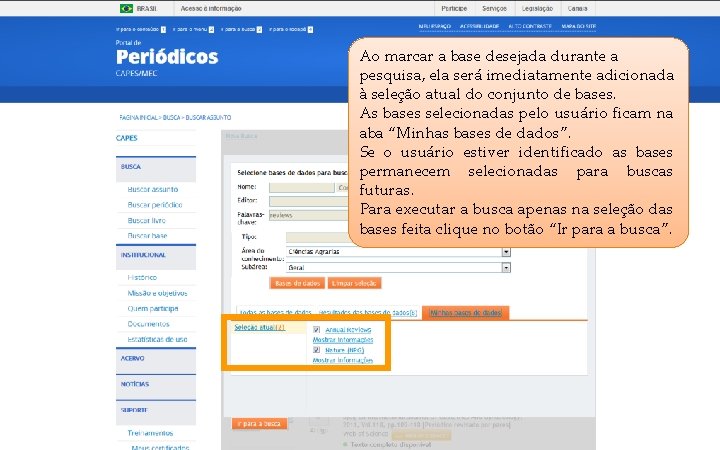 COORDENAÇÃO DE APERFEIÇOAMENTO DE PESSOAL DE NÍVEL SUPERIOR - CAPES MINISTÉRIO DA EDUCAÇÃO -