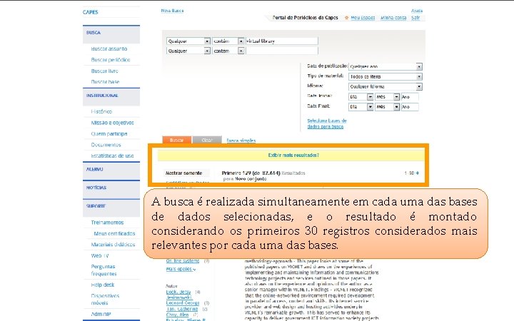 COORDENAÇÃO DE APERFEIÇOAMENTO DE PESSOAL DE NÍVEL SUPERIOR - CAPES MINISTÉRIO DA EDUCAÇÃO - COORDENAÇÃO DE APERFEIÇOAMENTO DE PESSOAL DE NÍVEL SUPERIOR - CAPES MINISTÉRIO DA EDUCAÇÃO -