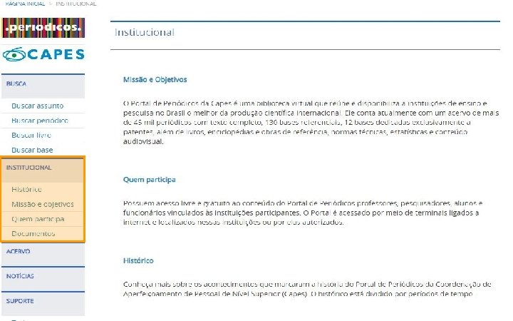 COORDENAÇÃO DE APERFEIÇOAMENTO DE PESSOAL DE NÍVEL SUPERIOR - CAPES MINISTÉRIO DA EDUCAÇÃO - COORDENAÇÃO DE APERFEIÇOAMENTO DE PESSOAL DE NÍVEL SUPERIOR - CAPES MINISTÉRIO DA EDUCAÇÃO -