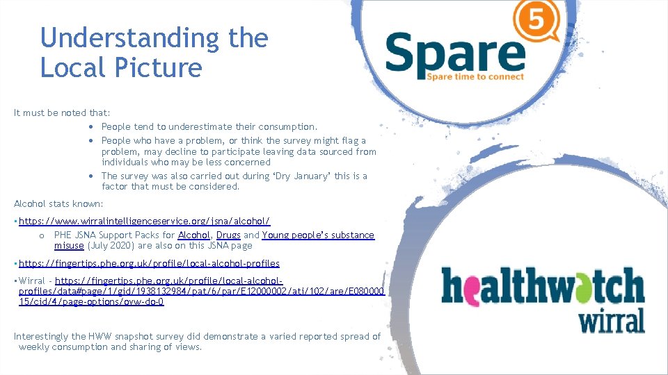 Understanding the Local Picture It must be noted that: · People tend to underestimate