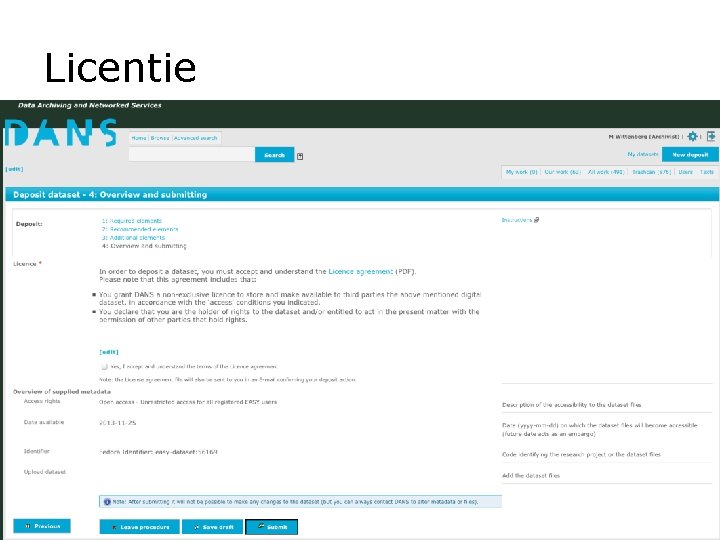 Licentie NPSO discussiemiddag over Open Access 12 maart 2014 