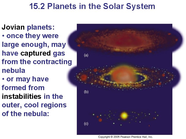 15. 2 Planets in the Solar System Jovian planets: • once they were large 15. 2 Planets in the Solar System Jovian planets: • once they were large