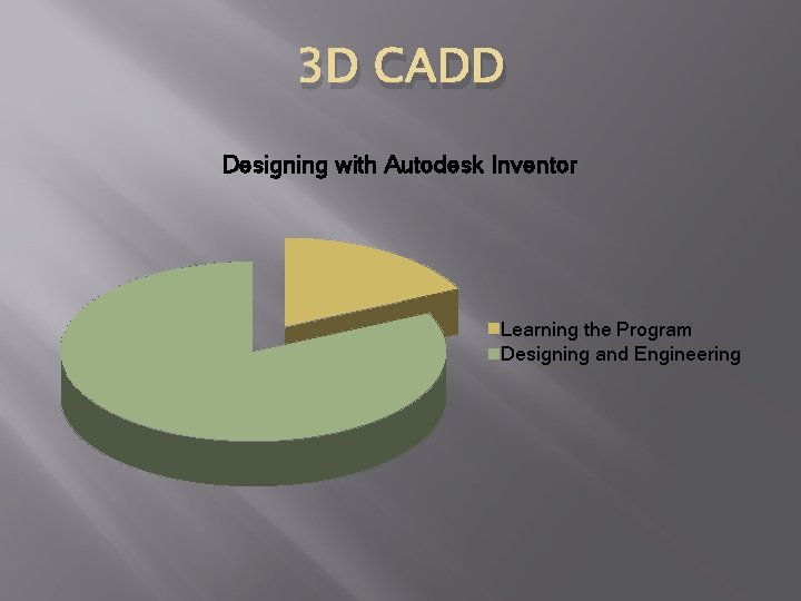 3 D CADD Designing with Autodesk Inventor Learning the Program Designing and Engineering 