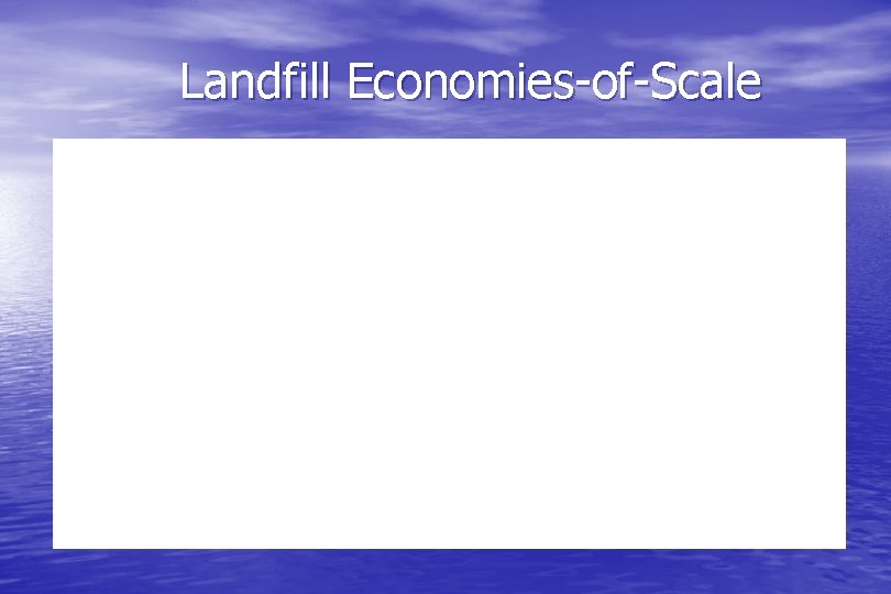 Landfill Economies-of-Scale 