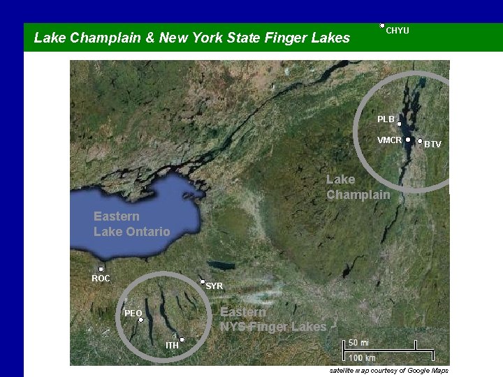 Lake Champlain & New York State Finger Lakes CHYU PLB VMCR BTV Lake Champlain