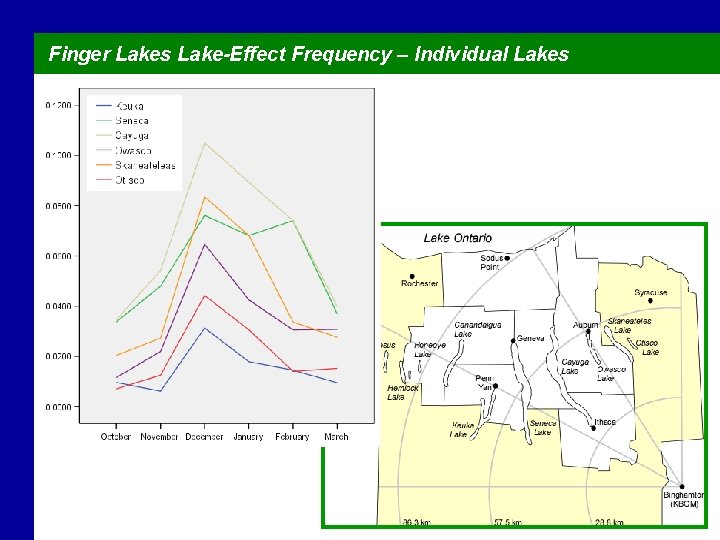 Finger Lakes Lake-Effect Frequency – Individual Lakes 