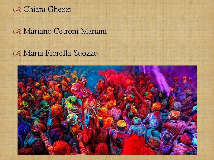  Chiara Ghezzi Mariano Cetroni Mariani Maria Fiorella Suozzo 
