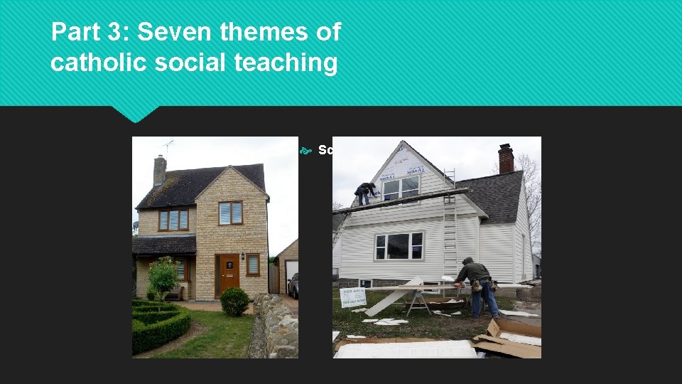 Part 3: Seven themes of catholic social teaching Scenario 2 