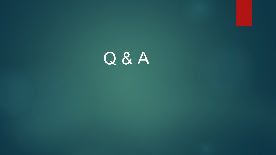 Q&A 