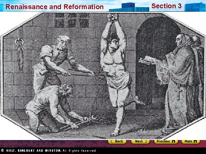 Renaissance and Reformation Section 3 