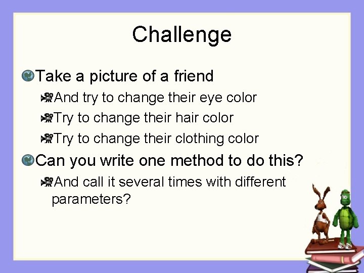 Challenge Take a picture of a friend And try to change their eye color