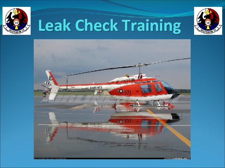 Leak Check Training 