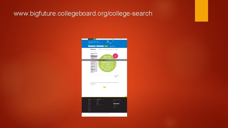 www. bigfuture. collegeboard. org/college-search 