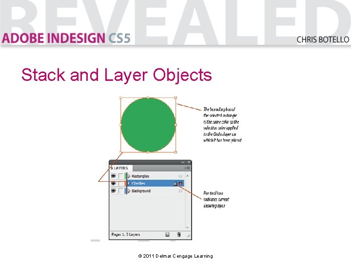 Stack and Layer Objects © 2011 Delmar Cengage Learning 