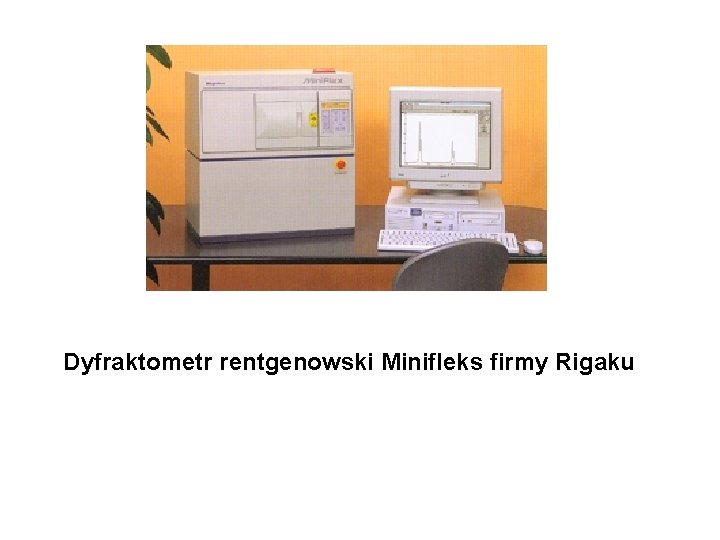 Dyfraktometr rentgenowski Minifleks firmy Rigaku 