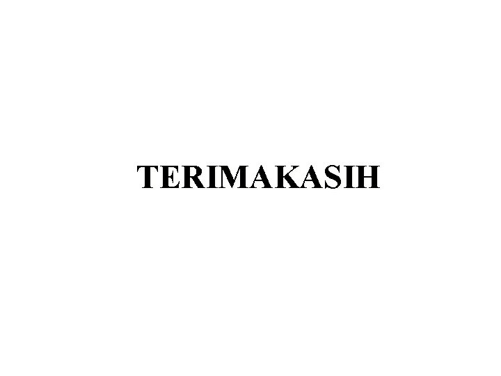TERIMAKASIH 