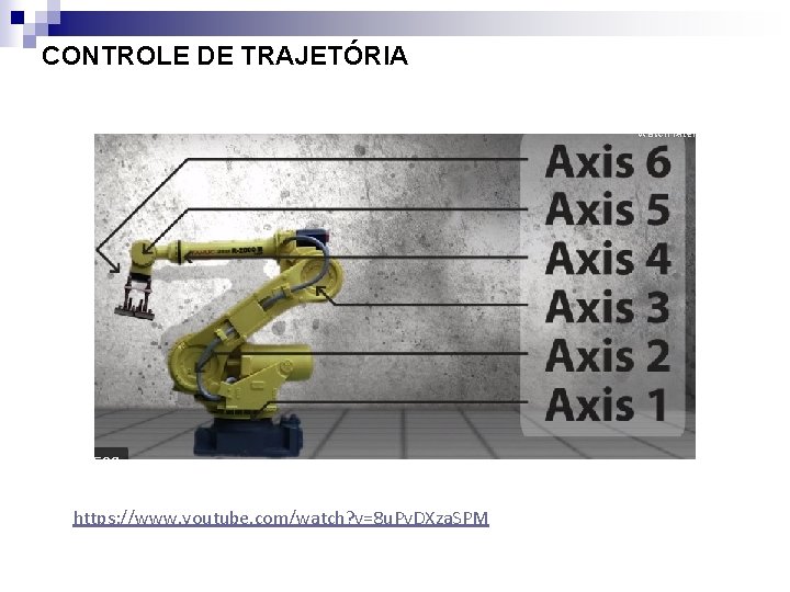 CONTROLE DE TRAJETÓRIA https: //www. youtube. com/watch? v=8 u. Pv. DXza. SPM 