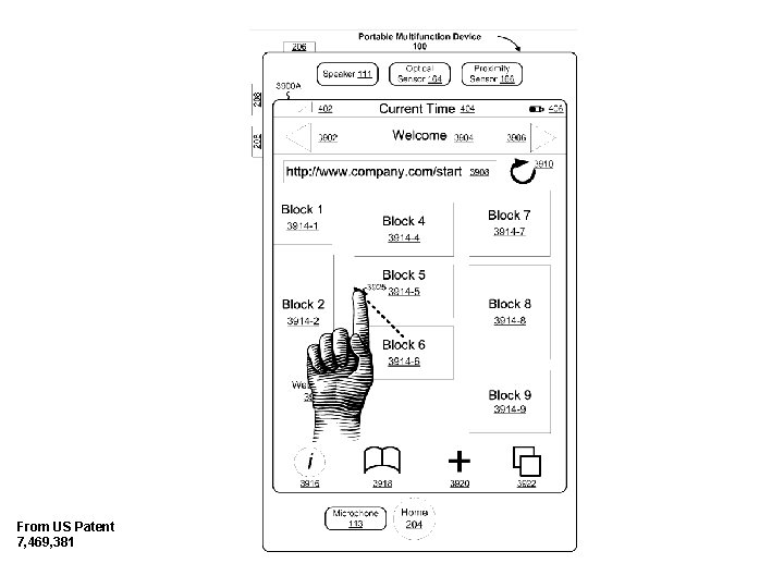 From US Patent 7, 469, 381 From US Patent 7, 469, 381