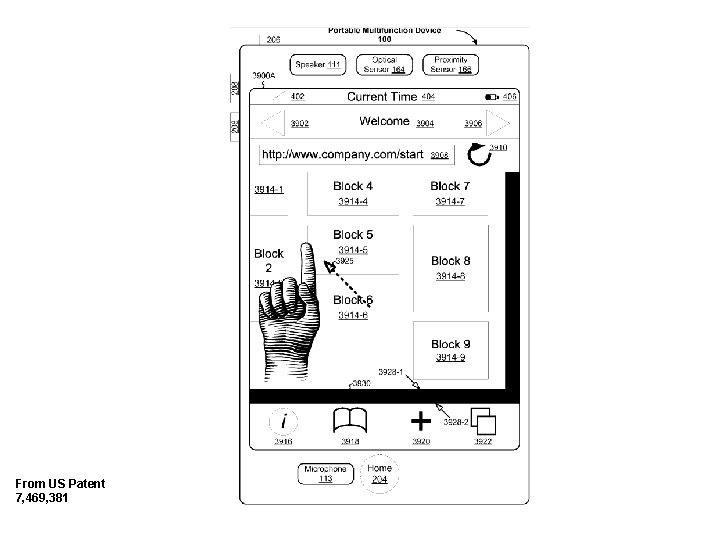 From US Patent 7, 469, 381 From US Patent 7, 469, 381