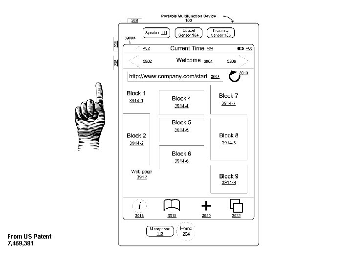From US Patent 7, 469, 381 From US Patent 7, 469, 381