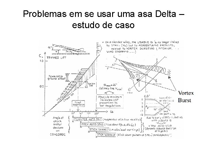 Problemas em se usar uma asa Delta – estudo de caso 