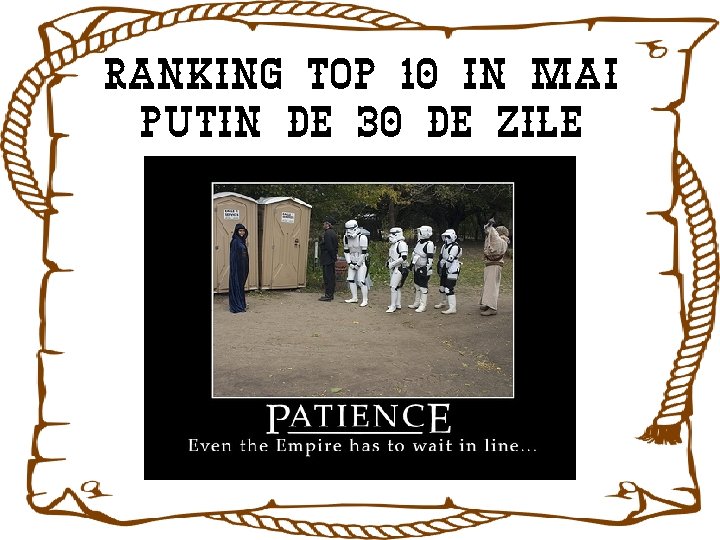 RANKING TOP 10 IN MAI PUTIN DE 30 DE ZILE 