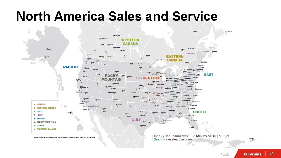 North America Sales and Service Public 48 