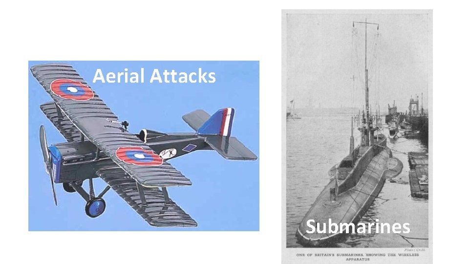 Aerial Attacks Submarines 