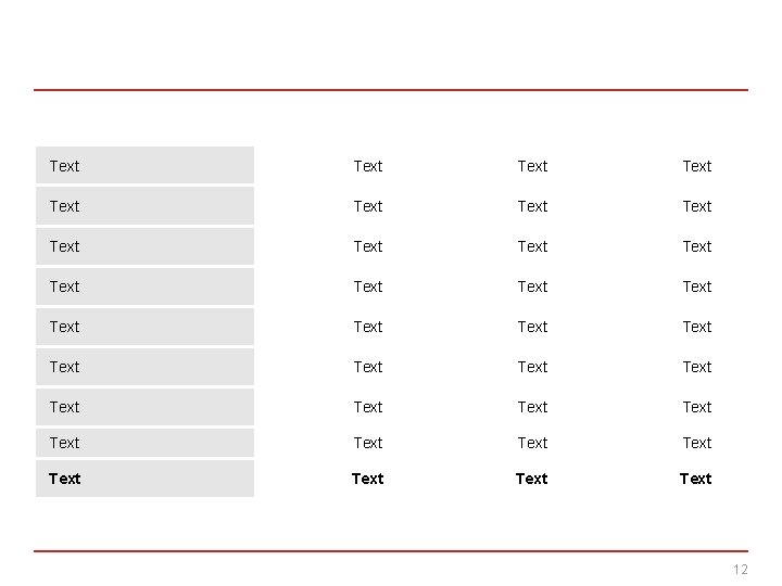 Text Text Text Text Text Text Text Text Text 12 