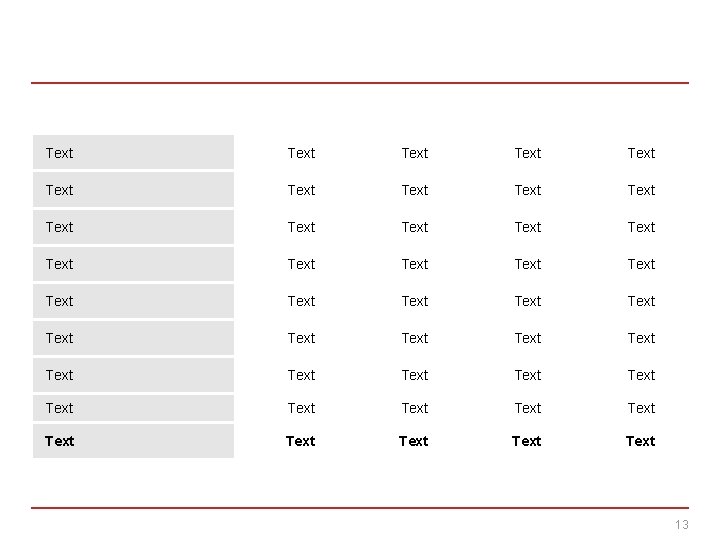 Text Text Text Text Text Text Text Text Text Text Text Text 13 