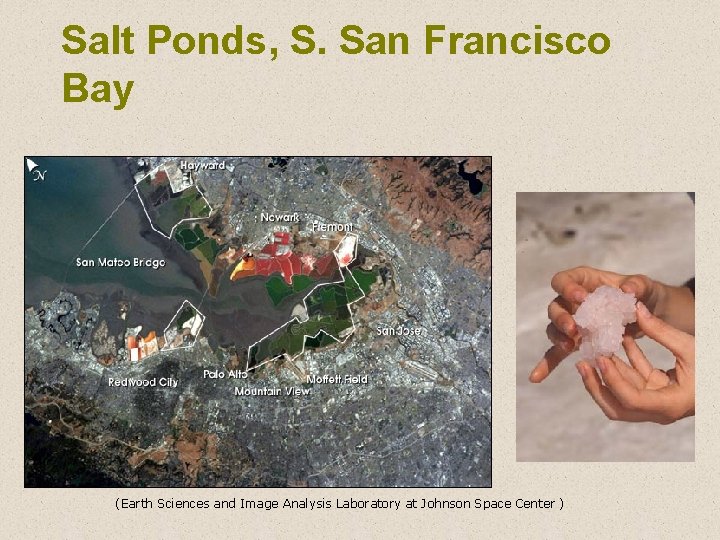 Salt Ponds, S. San Francisco Bay (Earth Sciences and Image Analysis Laboratory at Johnson