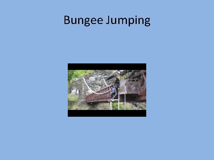 Bungee Jumping 