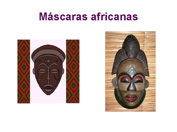 Máscaras africanas 