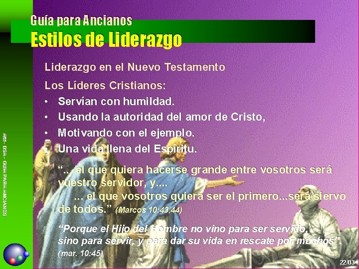 Guía para Ancianos Estilos de Liderazgo en el Nuevo Testamento AM AM -- DSA