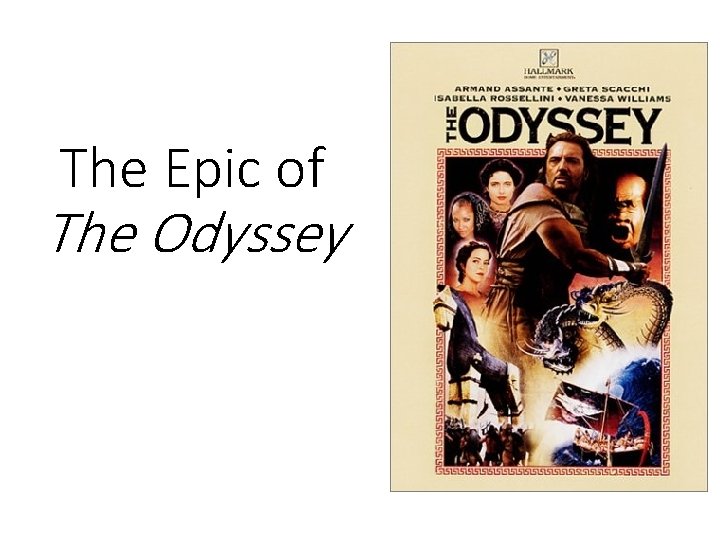 The Epic of The Odyssey 