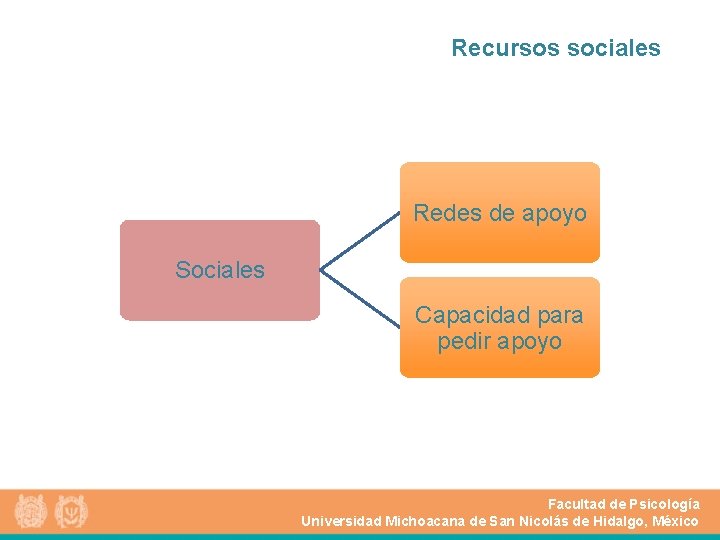 Recursos sociales Redes de apoyo Sociales Capacidad para pedir apoyo Facultad de Psicología Universidad