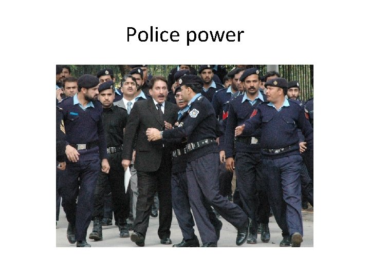 Police power 