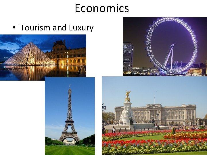 Economics • Tourism and Luxury Economics • Tourism and Luxury