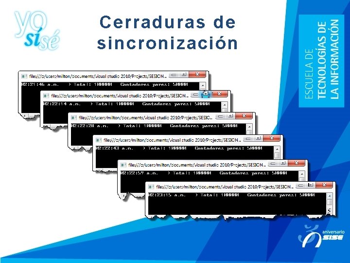 Cerraduras de sincronización Cerraduras de sincronización