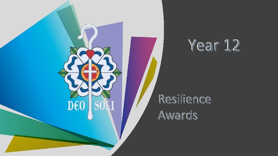 Year 12 Resilience Awards 