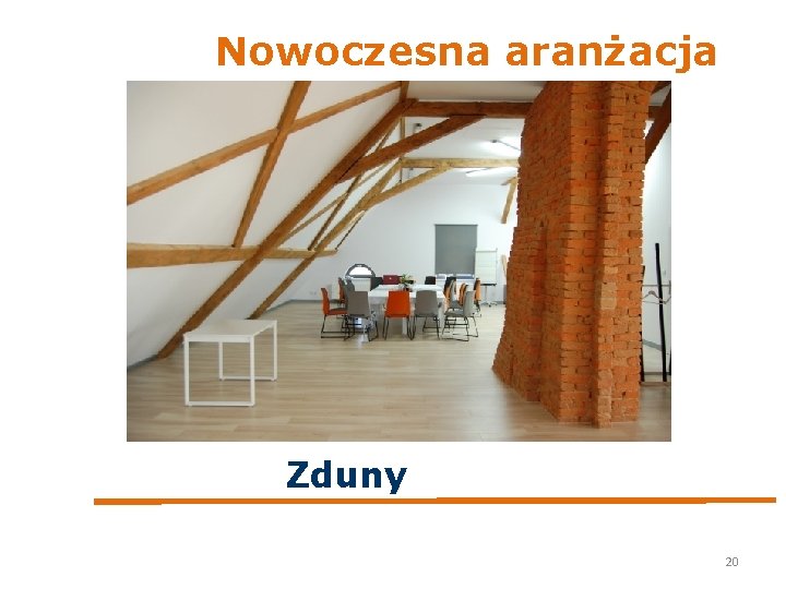 Nowoczesna aranżacja Zduny 20 