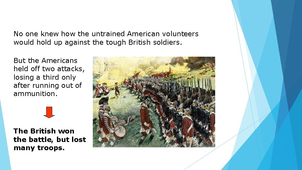 No one knew how the untrained American volunteers would hold up against the tough