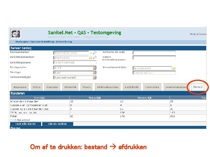 Om af te drukken: bestand afdrukken 