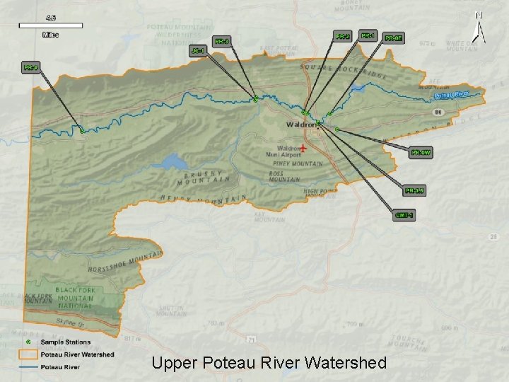 Upper Poteau River Watershed 