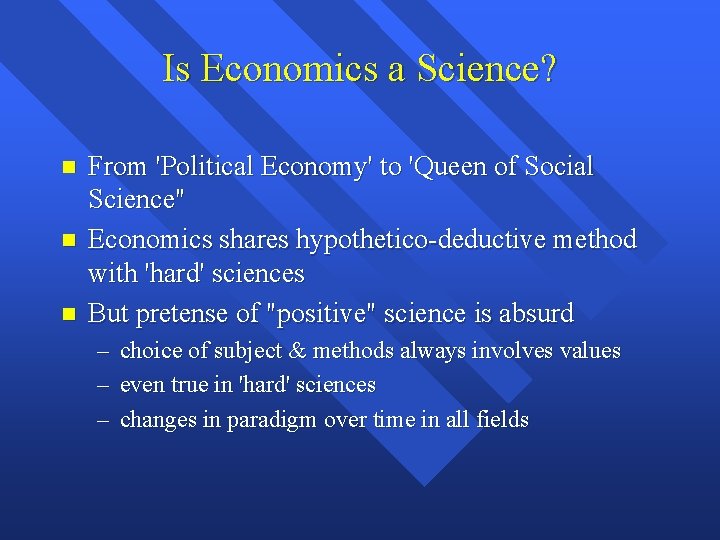 Is Economics a Science? From 'Political Economy' to 'Queen of Social Science" Economics shares